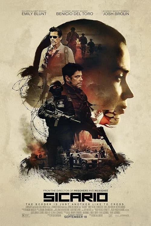 Sicario film posteri