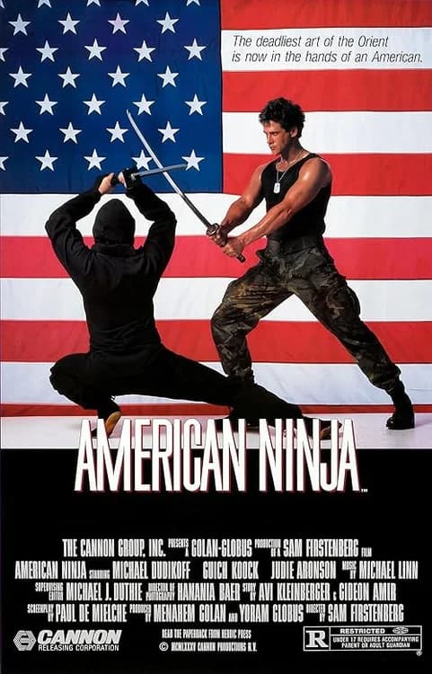 American Ninja film posteri