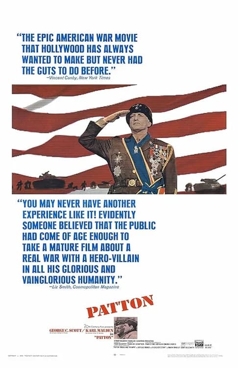 Patton film posteri