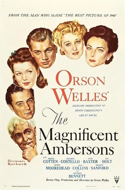 The Magnificent Ambersons film posteri